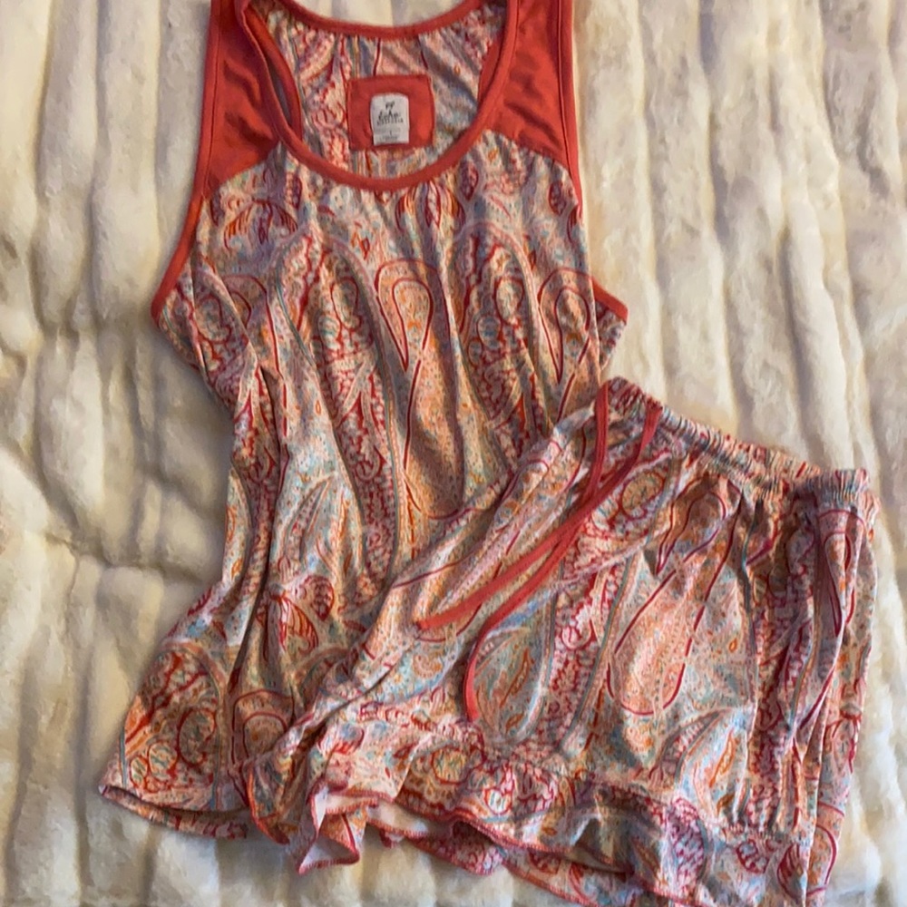 Echo Women’s Pajama Shorts Set Size Large